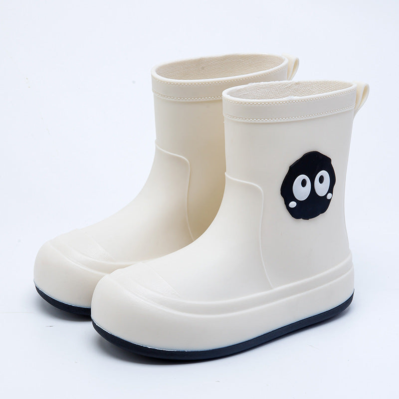 Cute Korean Cartoon Rain Boots Women's Non-slip