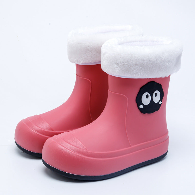 Cute Korean Cartoon Rain Boots Women's Non-slip