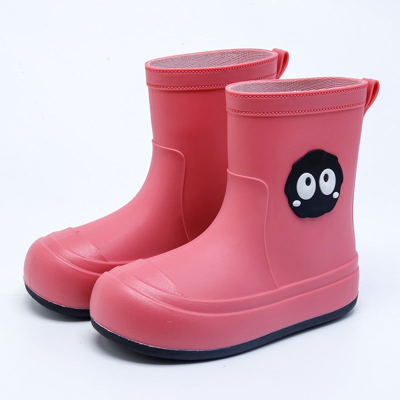 Cute Korean Cartoon Rain Boots Women's Non-slip