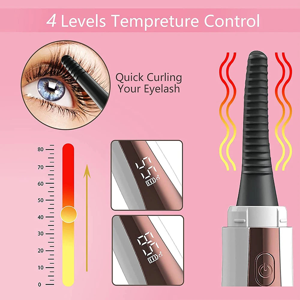 Silky Skin Heated Eyelash Curler Electric