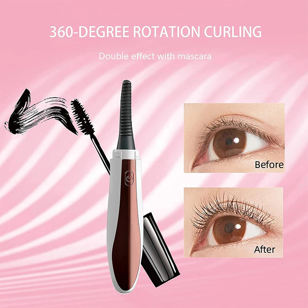 Silky Skin Heated Eyelash Curler Electric