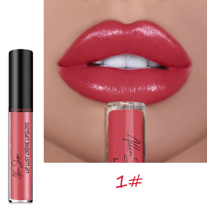 12-Color Waterproof Lipstick: Sexy, Long-Lasting, and Moist