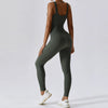 One-Piece Yoga Suit Dance Belly Tightening Fitness