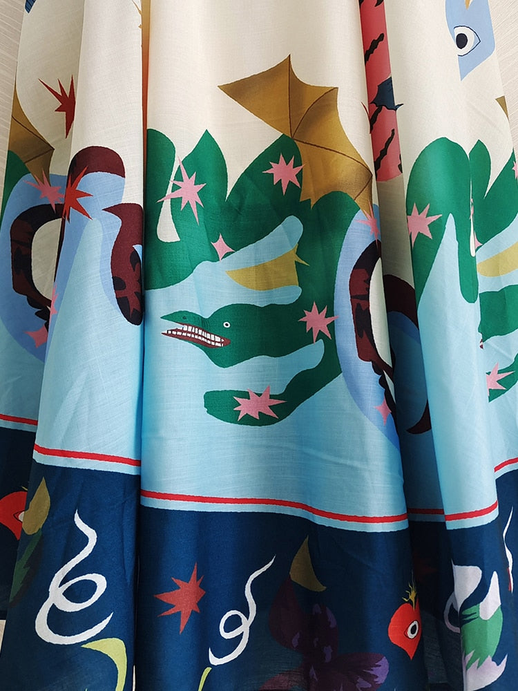 Designer Summer Dress: Stylish Spaghetti Strap Camisole for Vacation Vibes