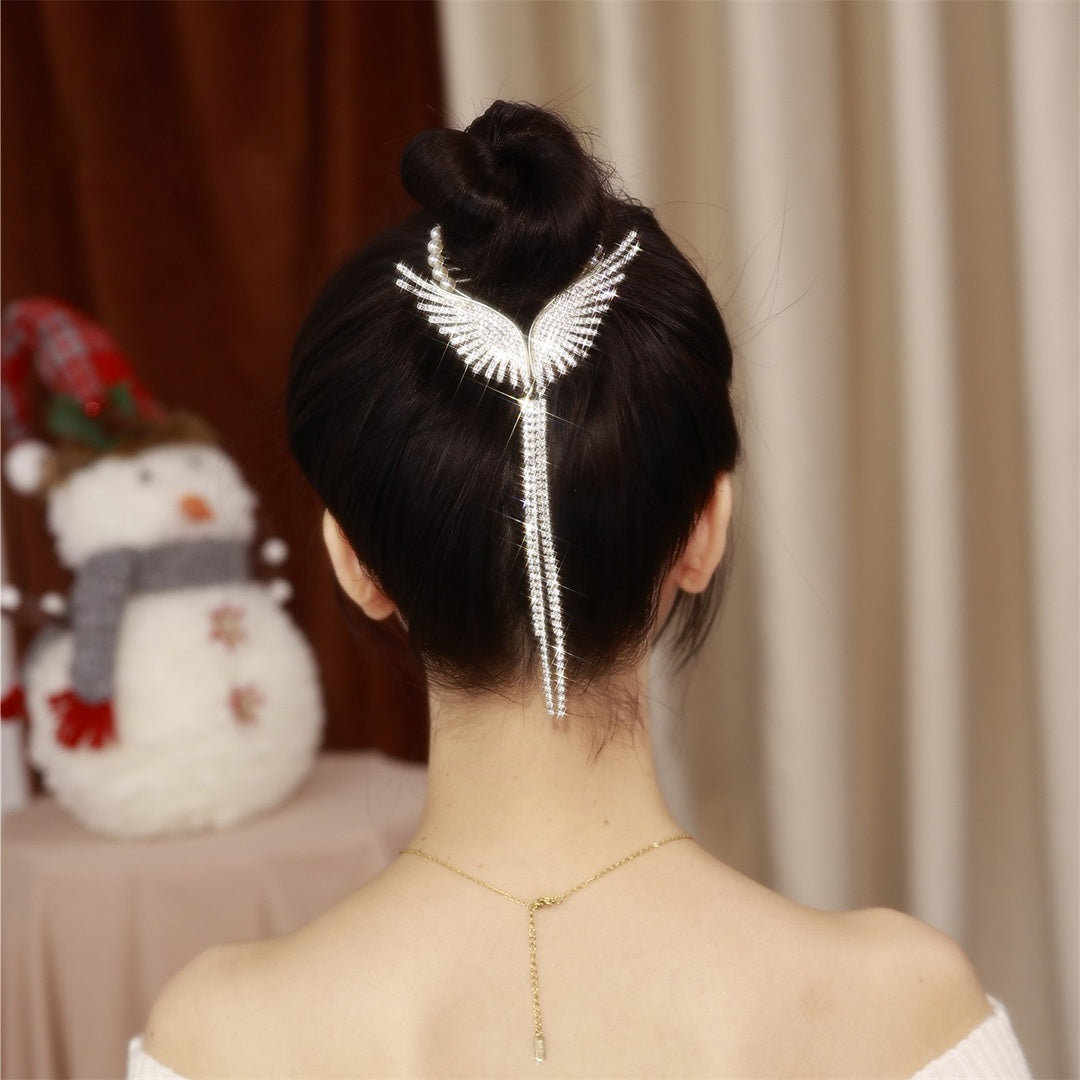 Women's Velvet Tulip Butterfly Hair Band