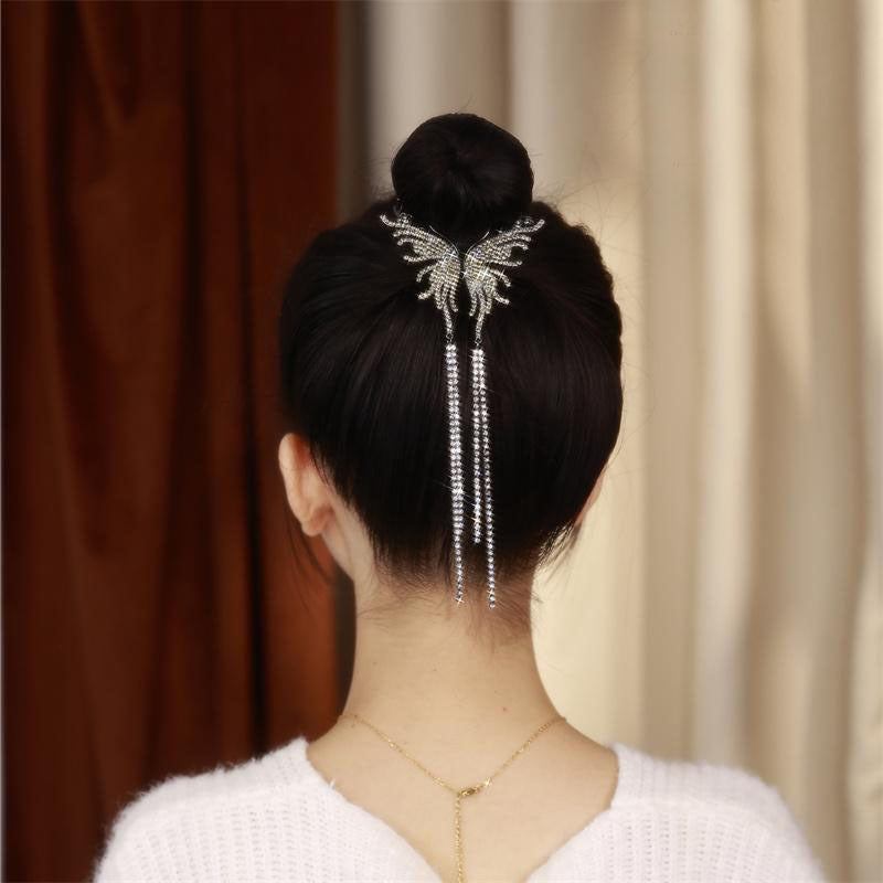 Women's Velvet Tulip Butterfly Hair Band