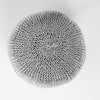 Yuny Knitted Cotton 20 X 20 Round Pouf