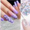 Sparkling Nail Art Glitter Butterflies Set