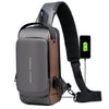 Secure and Stylish: Multifunction Anti-theft Shoulder Bag with USB Charging